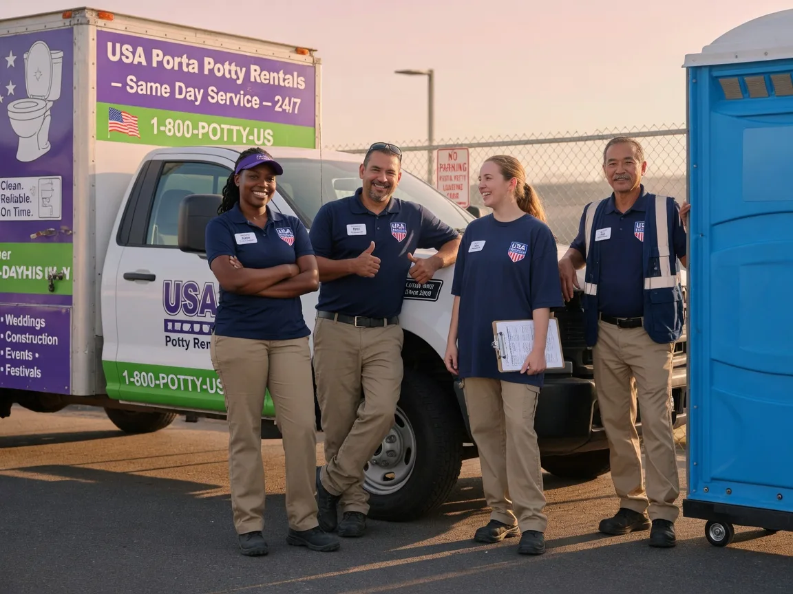 Porta Potty Rental company in Ennis, TX