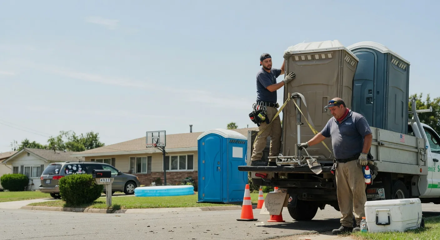 Porta Potty Rental in Ennis, TX near me