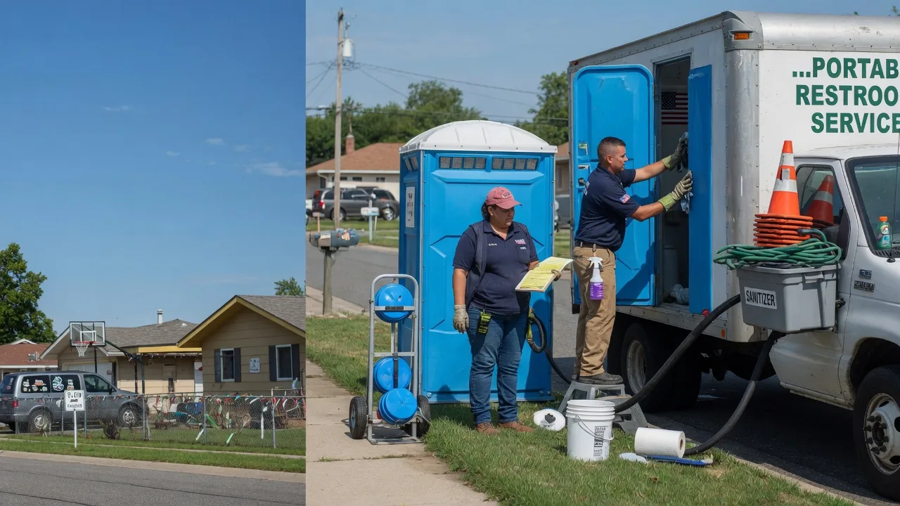 Portable Toilet Rental in Ennis, TX near me